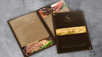 Graphic design project for Go Place 東方匯. Designed menus with a simple and elegant visual identity