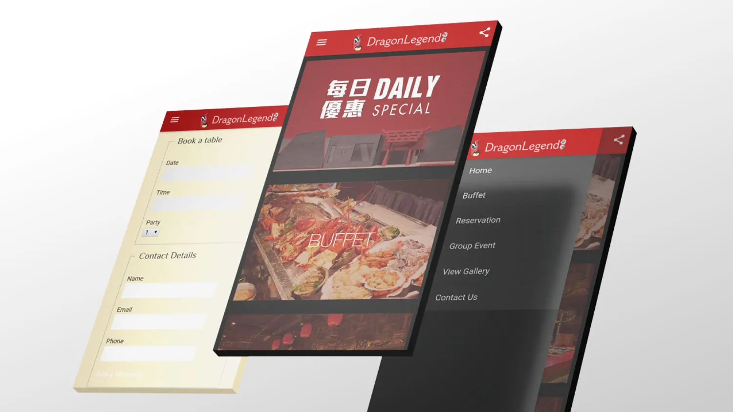 Digital marketing project for Dragon Legend 龍珠匯. Planned and executed mobile app system