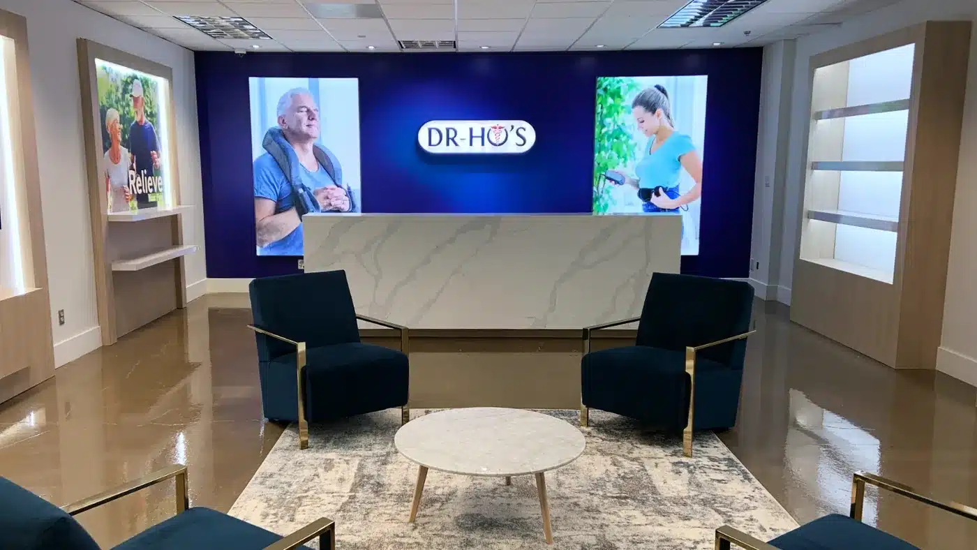 Dr Hos chiropractic clinic reception